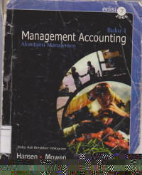 Management accounting; akuntansi manajemen buku 1 edisi 7