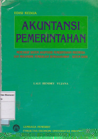 Akuntansi pemerintahan edisi kedua