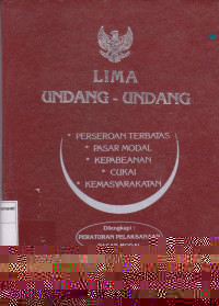 Lima undang-undang