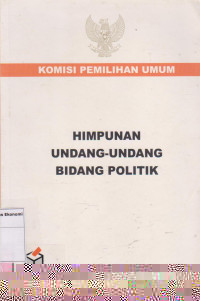 Himpunan undang-undang bidang politik