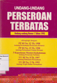 Undang-undang perseroan terbatas