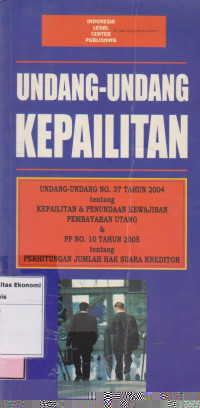 Undang-undang kepailitan