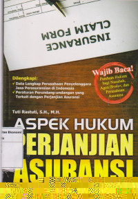 Aspek hukum perjanjian asuransi