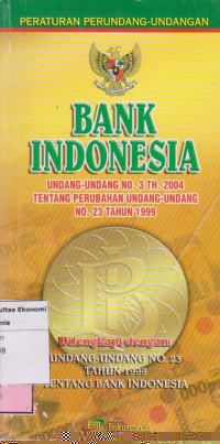 Peraturan perundang-undangan bank indonesia
