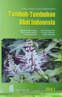 Ilmu Kimia dan kegunaan Tumbuh-tumbuhan Obat Indonesia