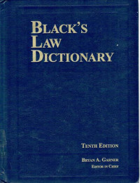 Black's law dictionary