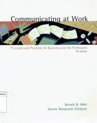 Communicating at work