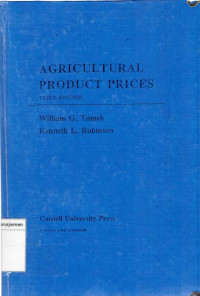 Agricultural product prices