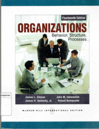 Organizations; behavior, structure, process.s2