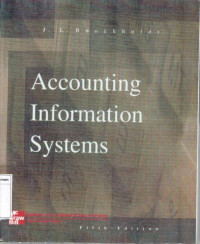 Accounting information systems fifth edition