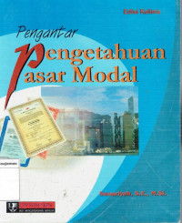 Pengantar Pengetahuan pasar modal edisi kelima