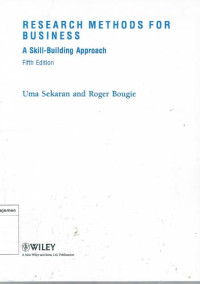 Research methods for business: a skill building approach fifth edition. s2