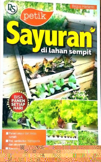 Petik Sayuran di Lahan Sempit