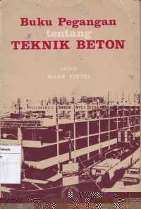 Buku Pegangan teknik beton