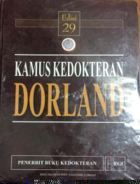 Kamus Kedokteran Edisi 29
