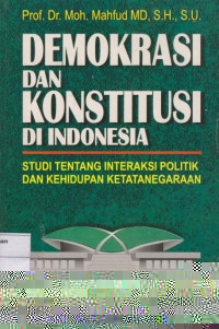 Demokrasi  Dan konstitusi Di Indonesia