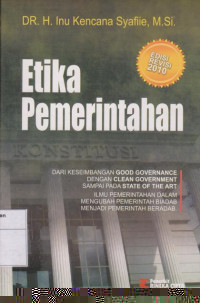 Etika Pemerintahan Edisi Revisi 2010