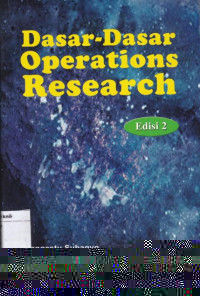 Dasar-dasar Operations Research
