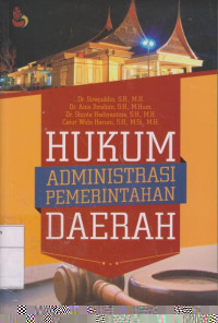 Hukum Administrasi Pemerintahan Daerah