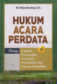 Hukum Acara Perdata Edisi Kedua