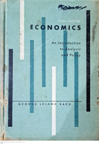 Economics : An Introduction to Analisis and Policy